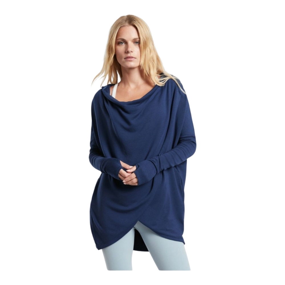 Athleta Purana Wrap Navy Size XL